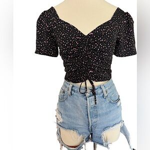 Flirty ruched top - Harper Wren